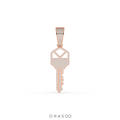KEY DIAMOND  PENDANT