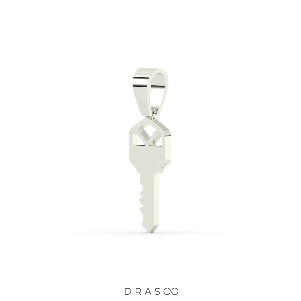KEY DIAMOND  PENDANT