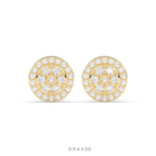 ROYAL GLOW CIRCLE EAR STUDS