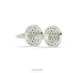 ROYAL GLOW CIRCLE EAR STUDS