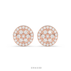 ROYAL GLOW CIRCLE EAR STUDS