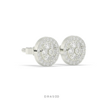 ROYAL GLOW CIRCLE EAR STUDS