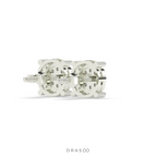 4 DOT FLORAL STUD EARRINGS