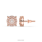4 DOT FLORAL STUD EARRINGS