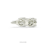 MARQUISE CLUSTER DIAMOND STUD EARRINGS