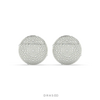 DIAMOND TEXTURE SHINE EAR BUTTONS