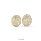 DIAMOND TEXTURE SHINE EAR BUTTONS