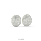 DIAMOND TEXTURE SHINE EAR BUTTONS