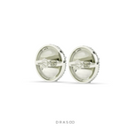 DIAMOND TEXTURE SHINE EAR BUTTONS