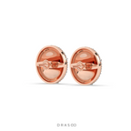 DIAMOND TEXTURE SHINE EAR BUTTONS