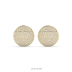 DIAMOND TEXTURE SHINE EAR BUTTONS