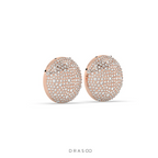 DIAMOND TEXTURE SHINE EAR BUTTONS