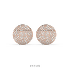 DIAMOND TEXTURE SHINE EAR BUTTONS