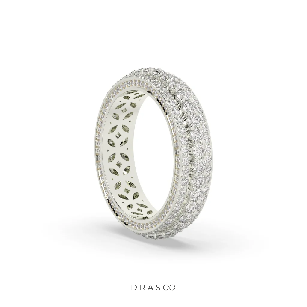 CLASSIC DIAMOND ETERNITY GOLD BAND