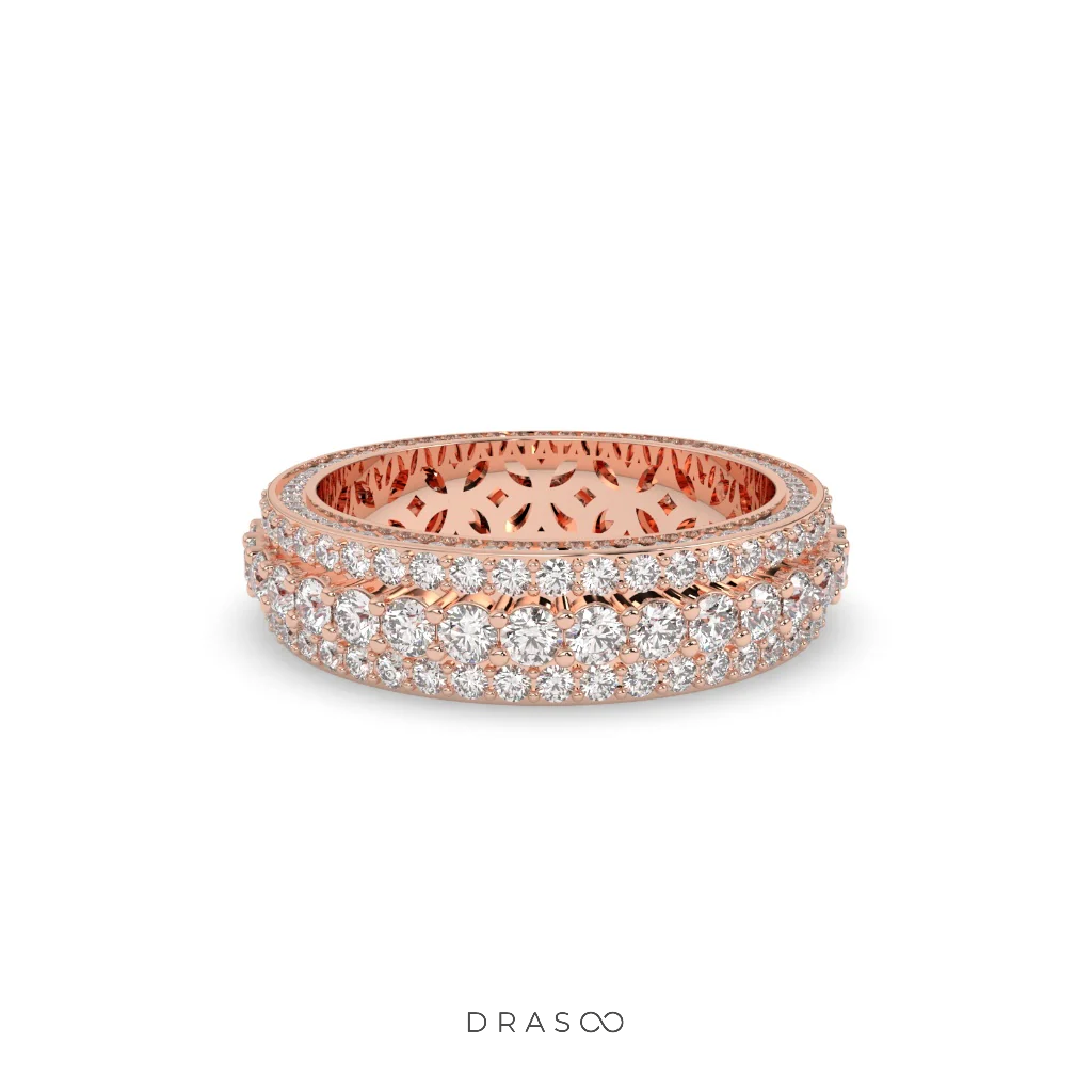 CLASSIC DIAMOND ETERNITY GOLD BAND