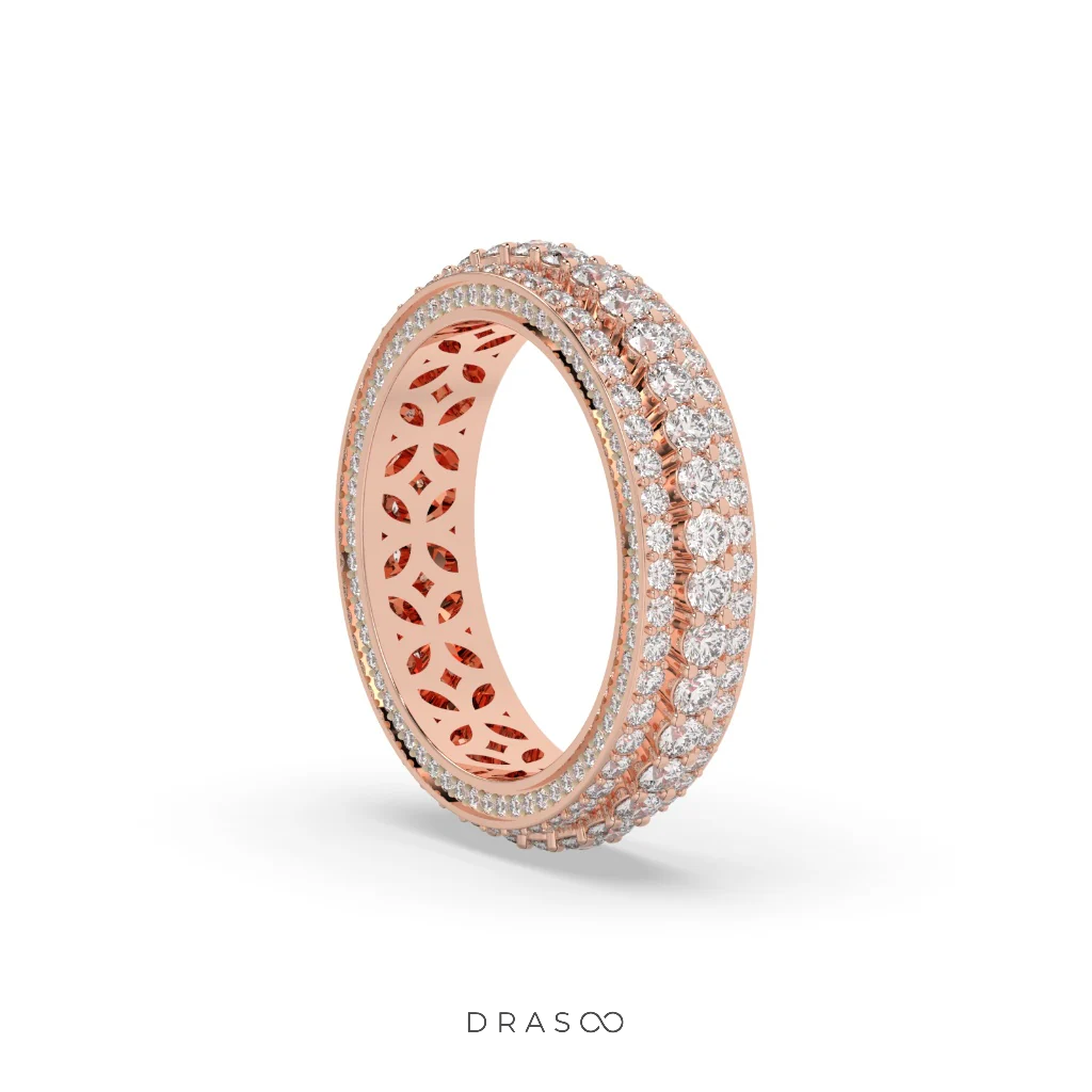 CLASSIC DIAMOND ETERNITY GOLD BAND