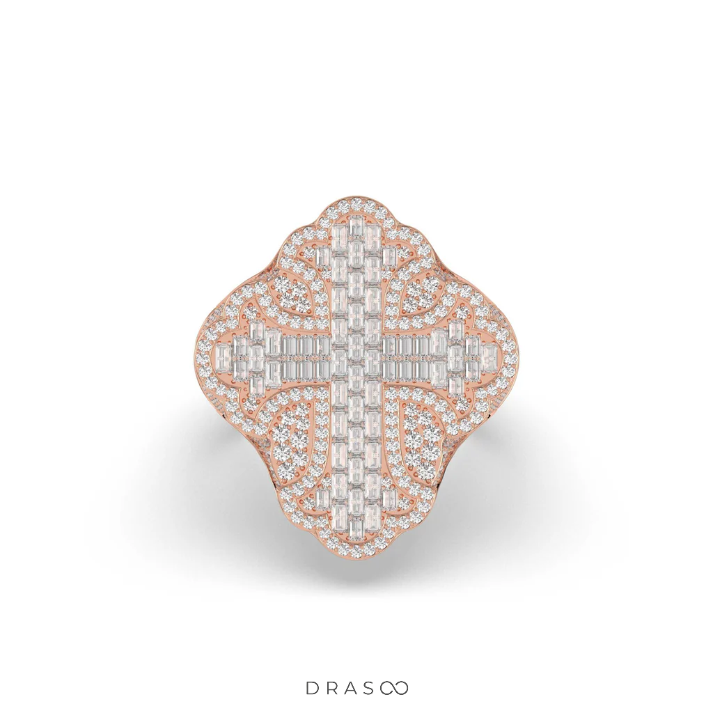 CHROME HEARTS  DIAMOND RING II