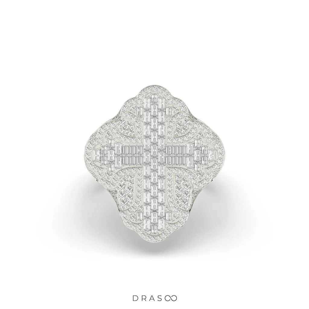 CHROME HEARTS  DIAMOND RING II