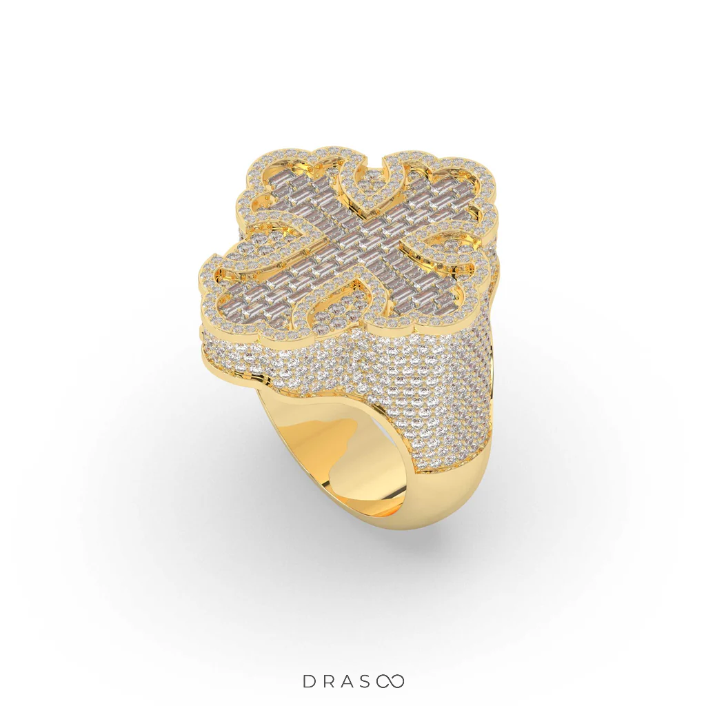 CHROME HEARTS  DIAMOND RING II