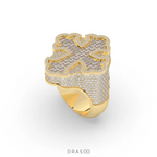 CHROME HEARTS  DIAMOND RING II