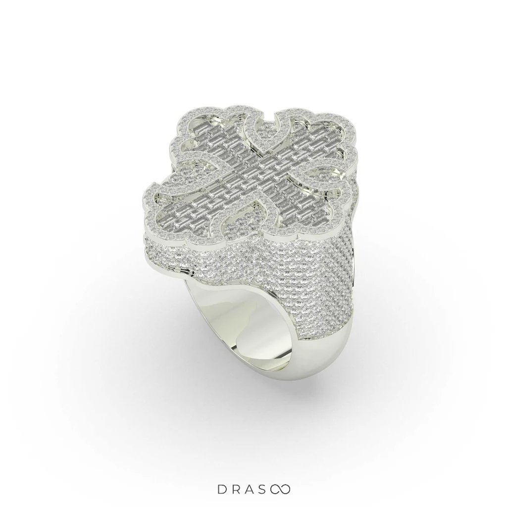 CHROME HEARTS  DIAMOND RING II