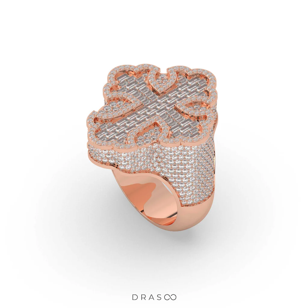 CHROME HEARTS  DIAMOND RING II