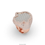 HAMSA PROTECTION DIAMOND POWER RING