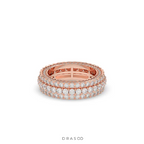 LUXURY TRIPLE ROW DIAMOND BAND