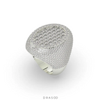 OVAL EMPEROR BAGUETTE DIAMOND RING