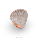 OVAL EMPEROR BAGUETTE DIAMOND RING