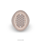 OVAL EMPEROR BAGUETTE DIAMOND RING