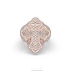 CHROME HEART DIAMOND RING