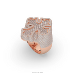 CHROME HEART DIAMOND RING