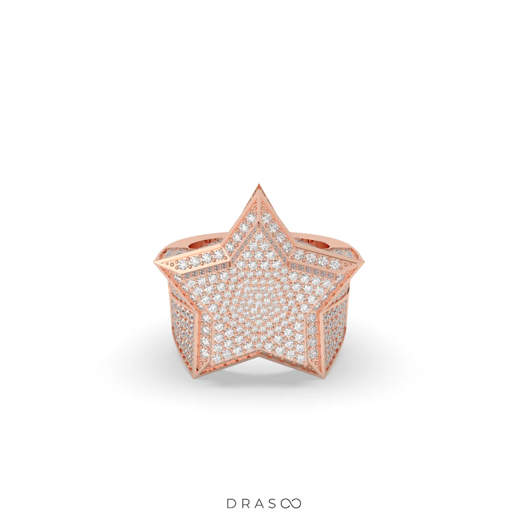 SHINE BRIGHT STAR STATEMENT RING