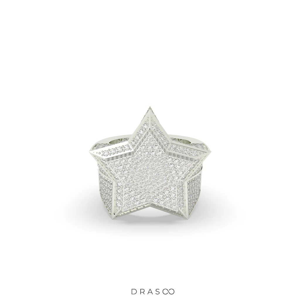 SHINE BRIGHT STAR STATEMENT RING