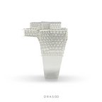 SHINING STAR PAVÉ STATEMENT RING