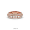 SPARKLING FULL DIAMOND WEDDING BAND