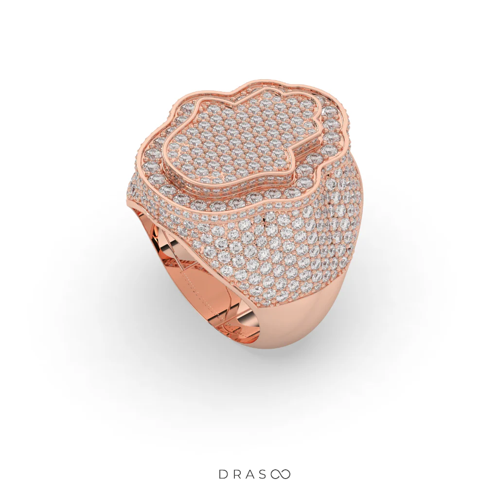 SPIRITUAL GUARDIAN ROSE GOLD RING