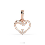 DIAMOND EMBRACE OPEN HEART PENDANT