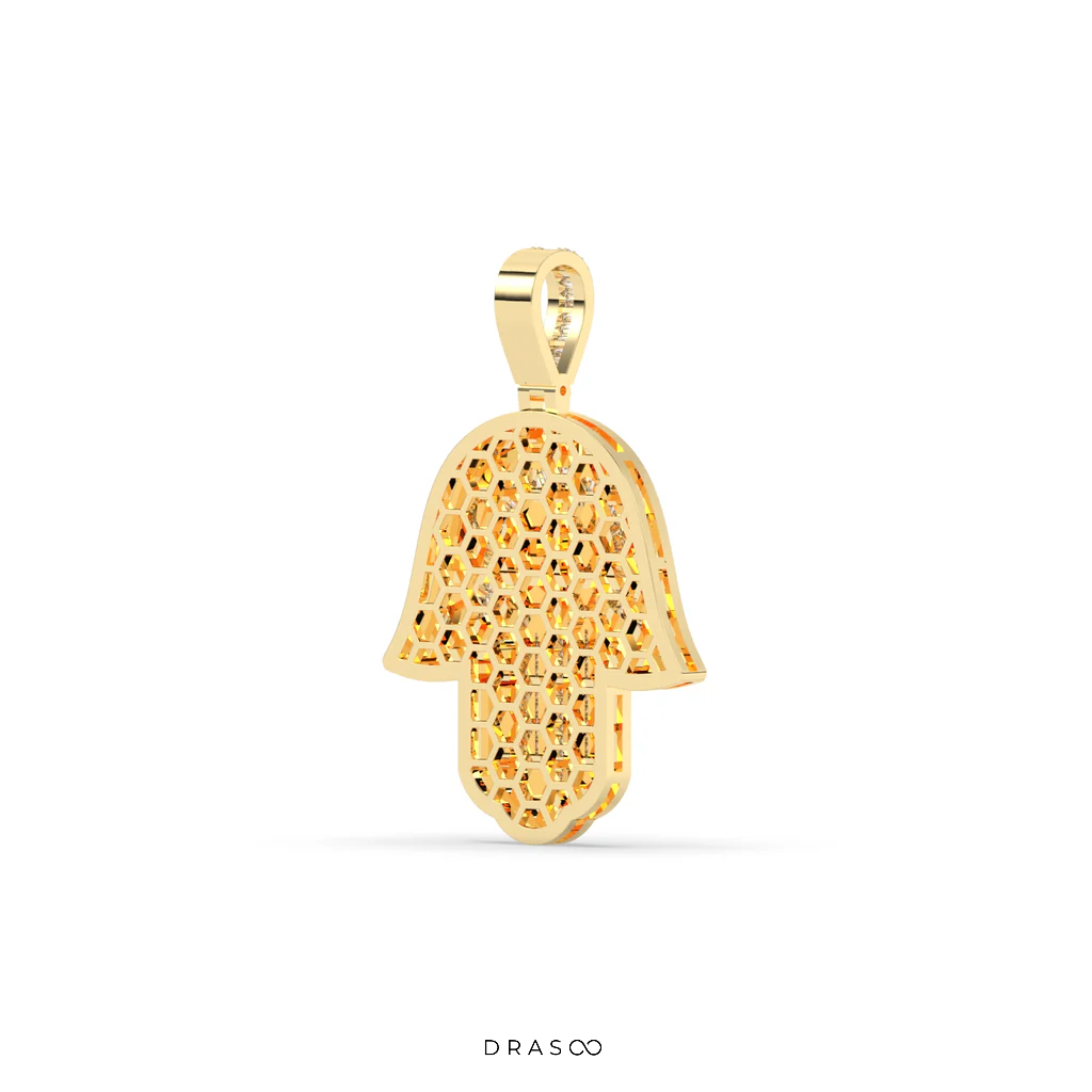 LUXURY HAMSA PROTECTION CHARM