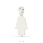 MARQUISE AND ROUND DIAMOND HAMSA ICED OUT HIP HOP PENDANT