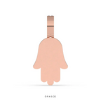 MARQUISE AND ROUND DIAMOND HAMSA ICED OUT HIP HOP PENDANT