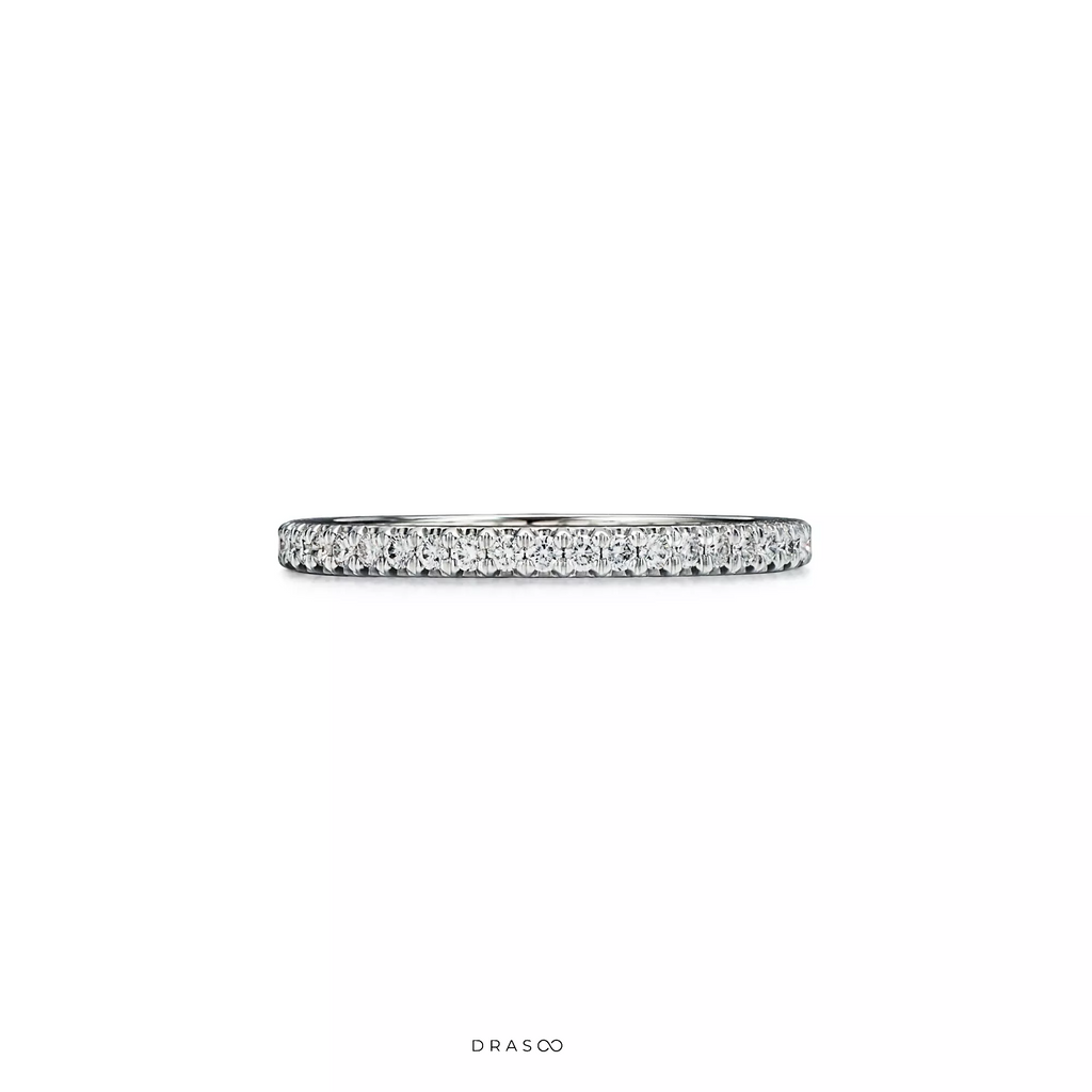 Full Eternity Ring in Platinum with Diamonds
