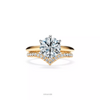 Engagement Ring in Platinum