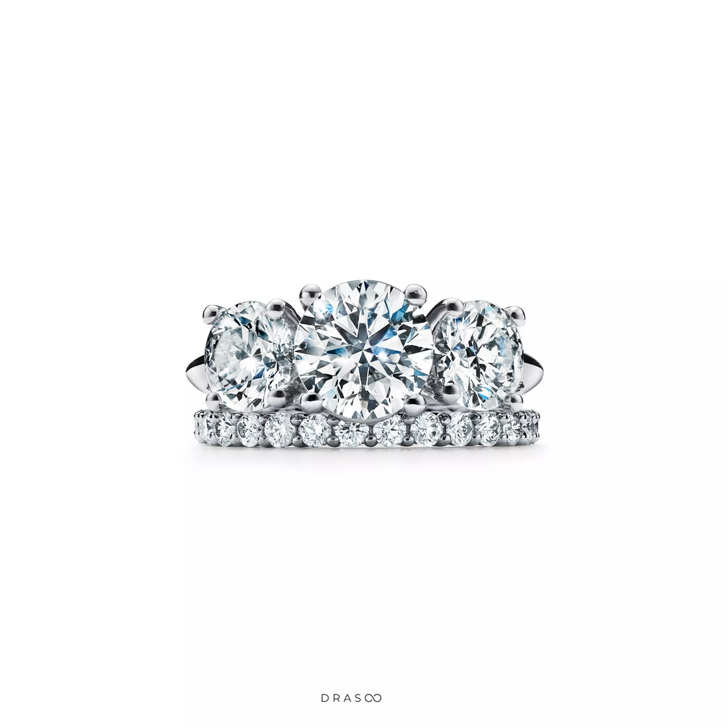 Engagement Ring in Platinum