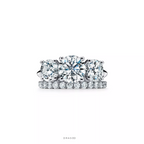 Engagement Ring in Platinum