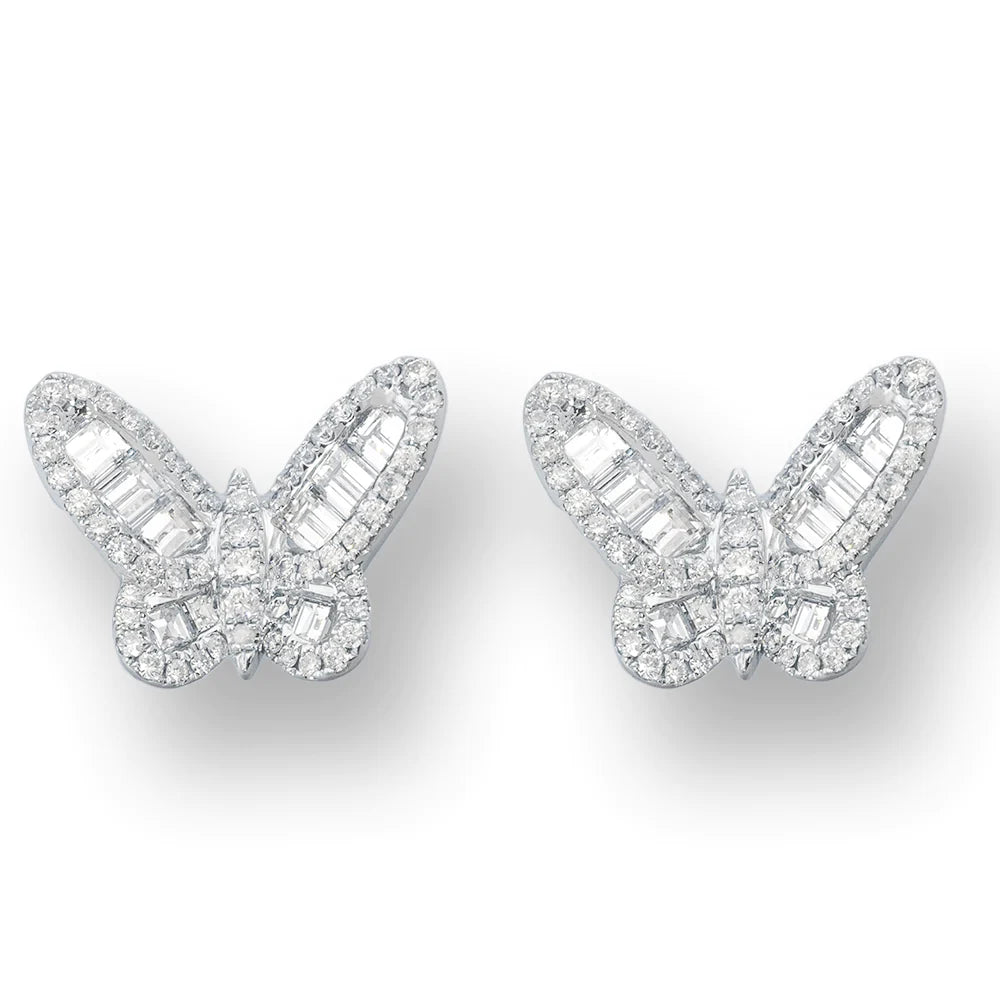 Butterfly Diamond Earrings