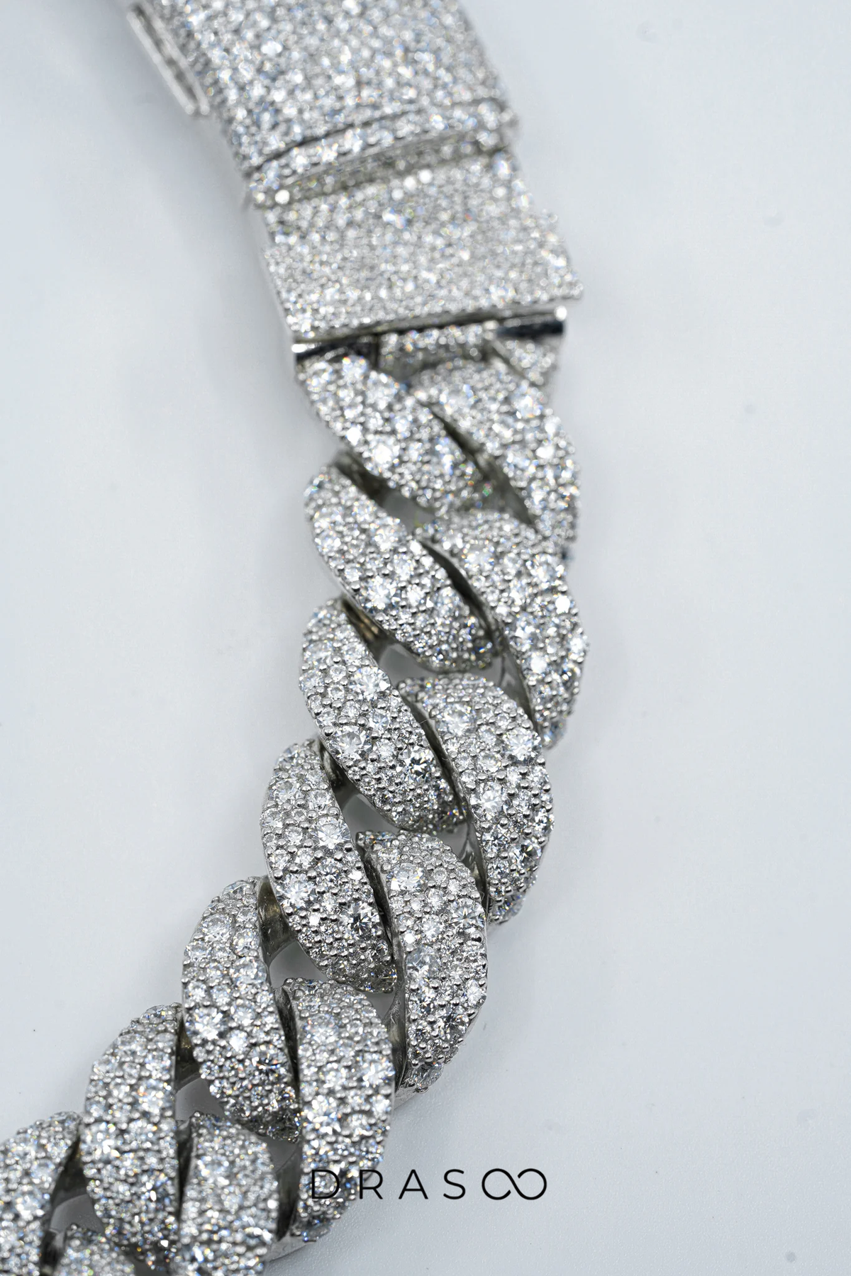 22MM MOSAIC DIAMOND CUBAN CHAIN