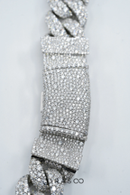 22MM MOSAIC DIAMOND CUBAN CHAIN