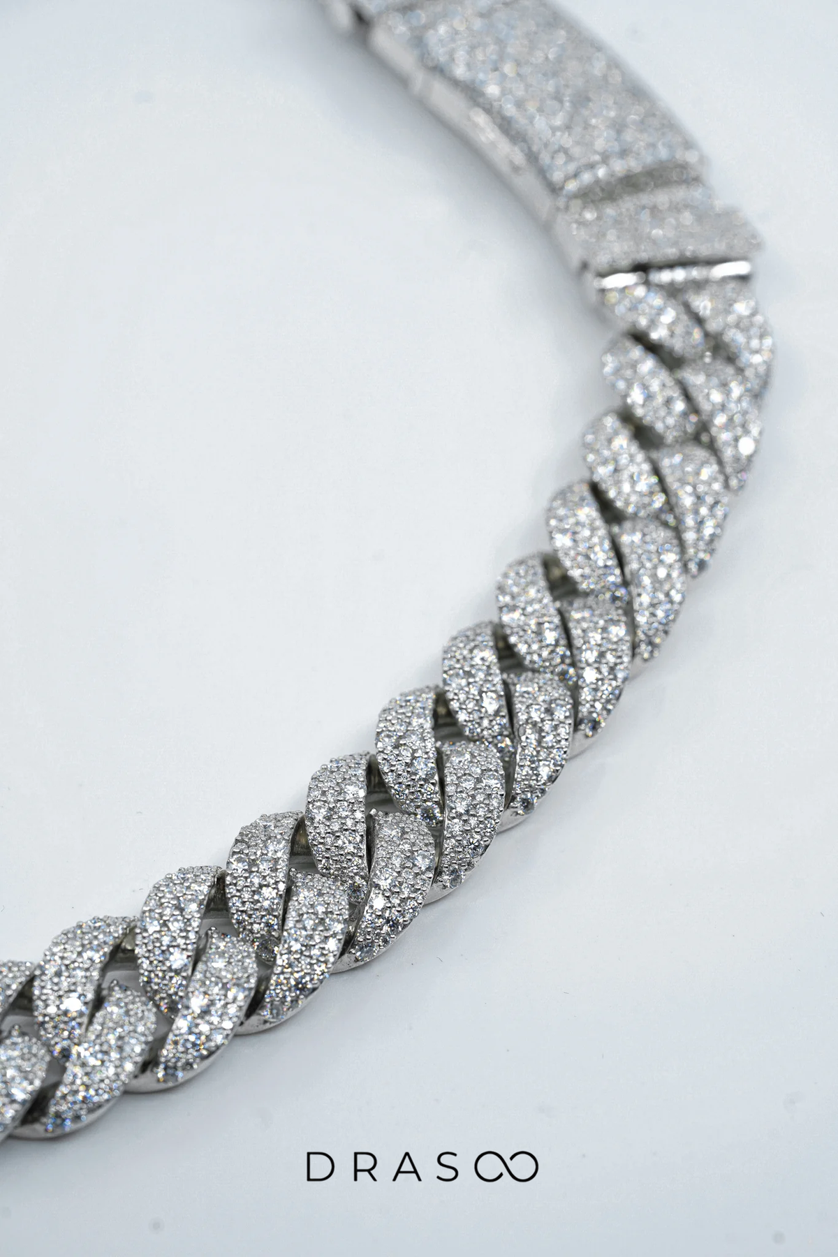 22MM MOSAIC DIAMOND CUBAN CHAIN